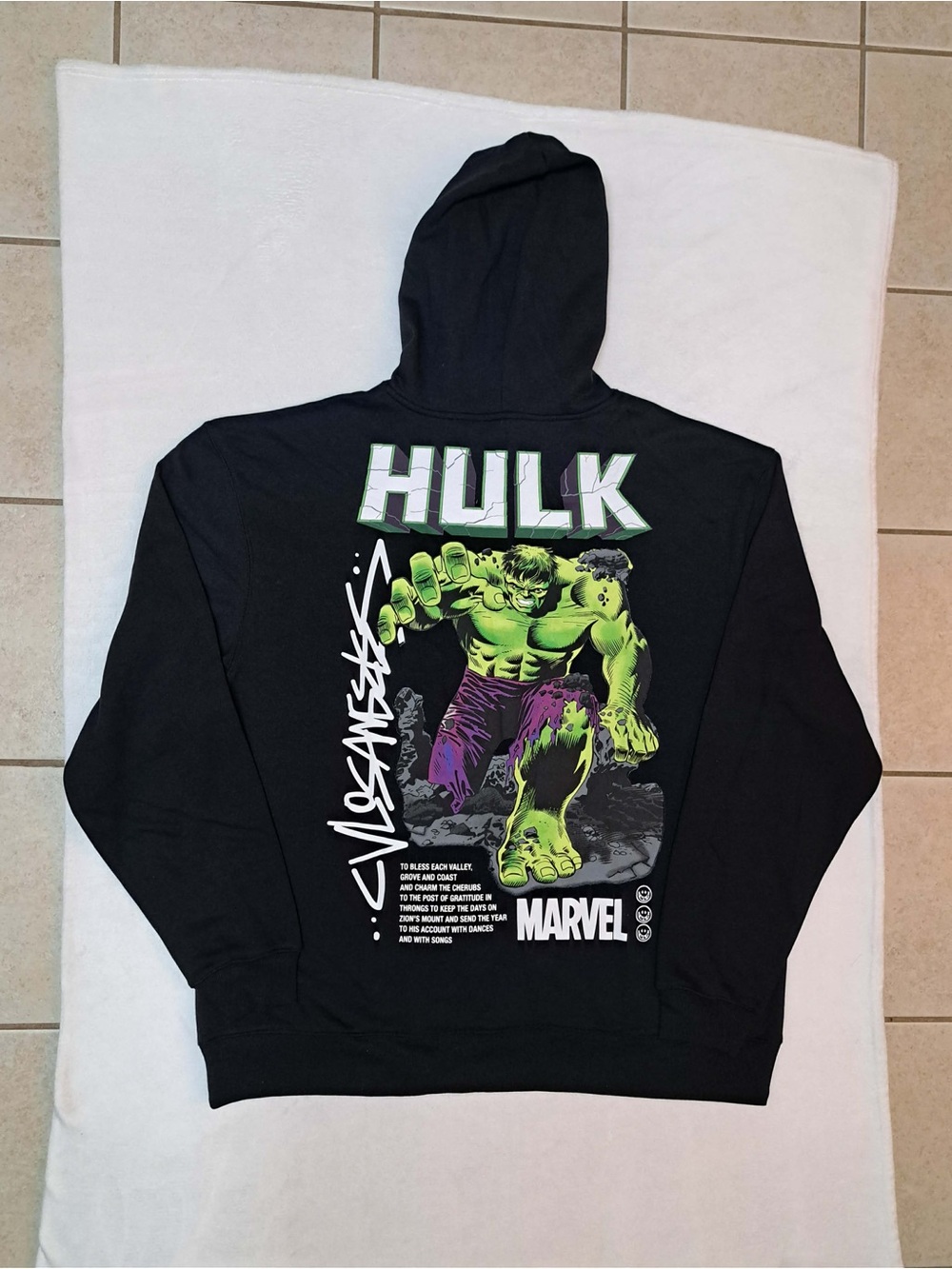CVLA x Incredible Hulk Black Hoodie - Men's 3XL